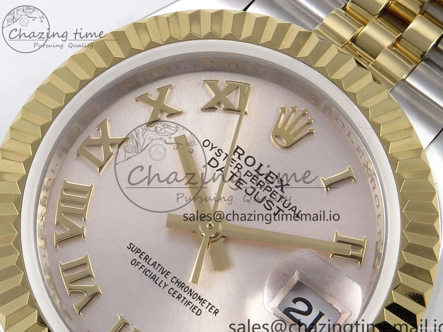0116 DateJust 28MM 279173 SS YG GMF 1:1 Best Edition 904L Steel Silver Roman Dial on Jubilee Bracelet A GoodFit 1121